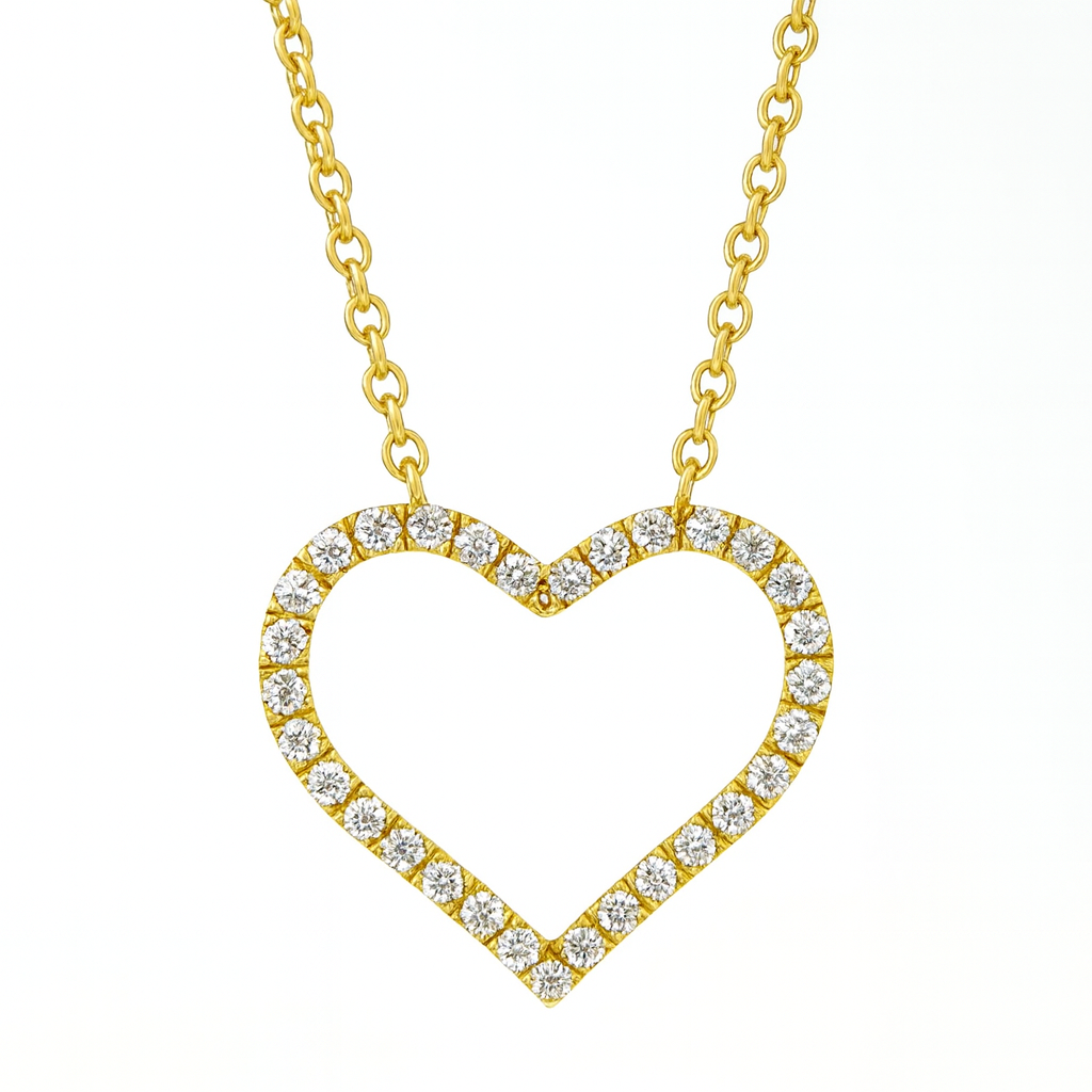 תליון לב פתוח