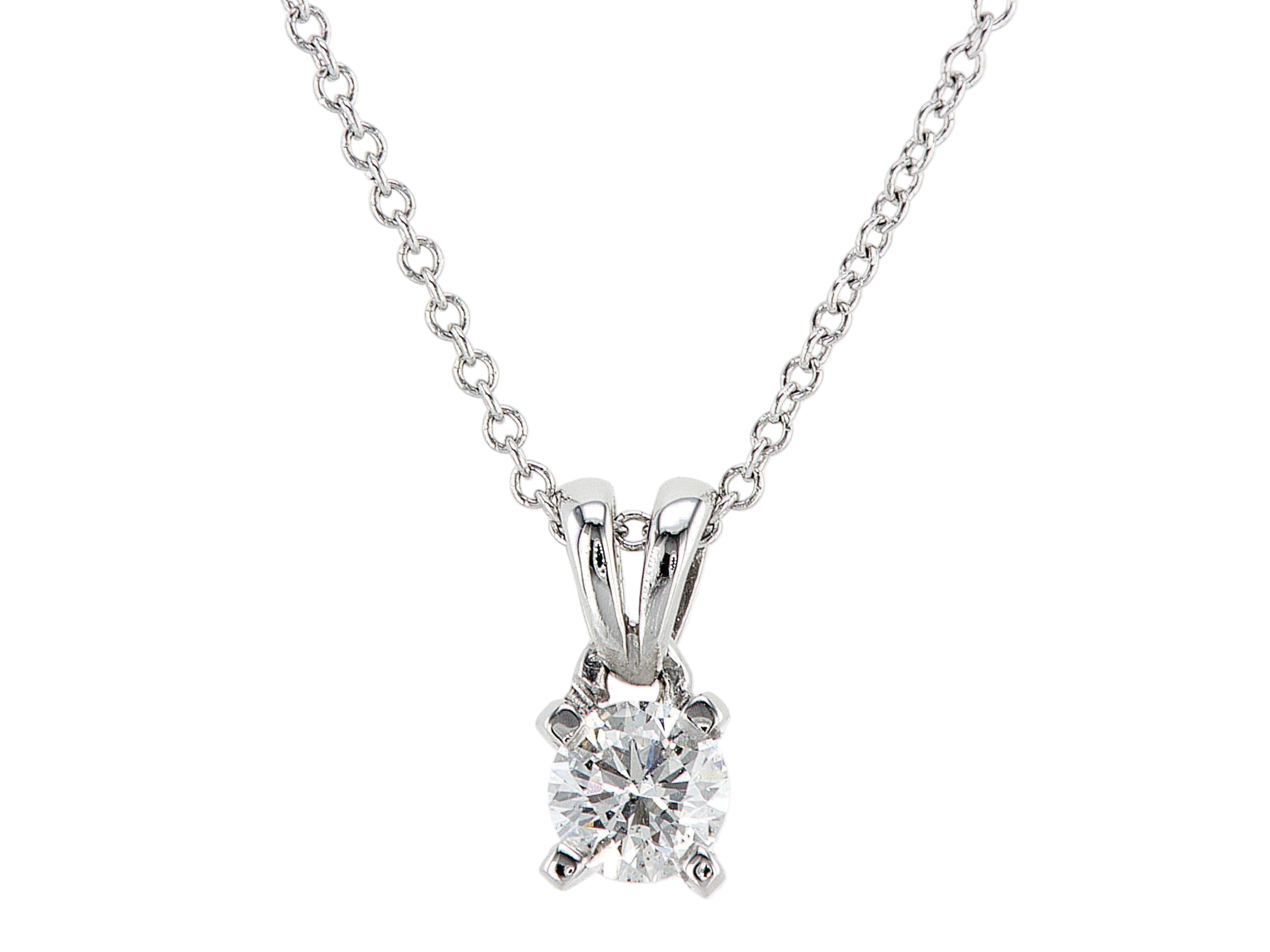 שרשרת סוליטר 0.25 קראט