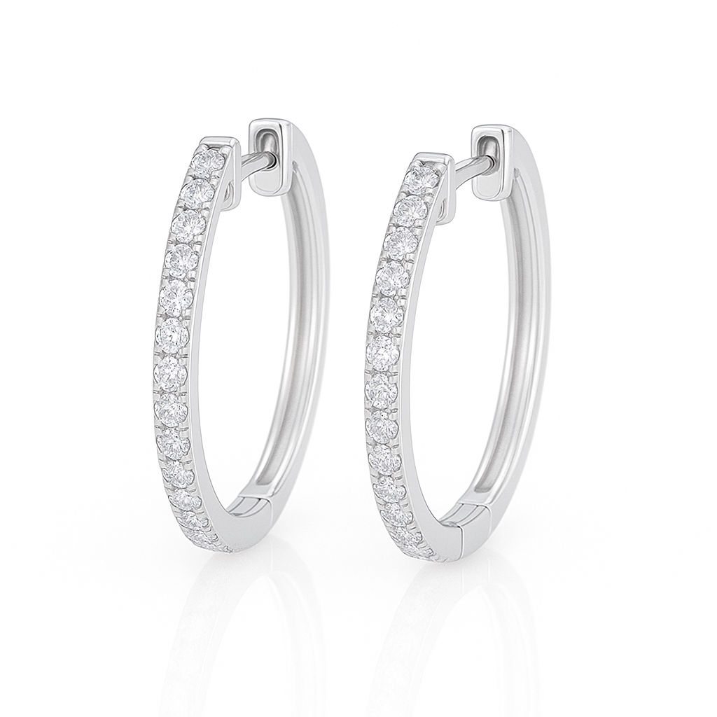 עגילי חישוק Giselle