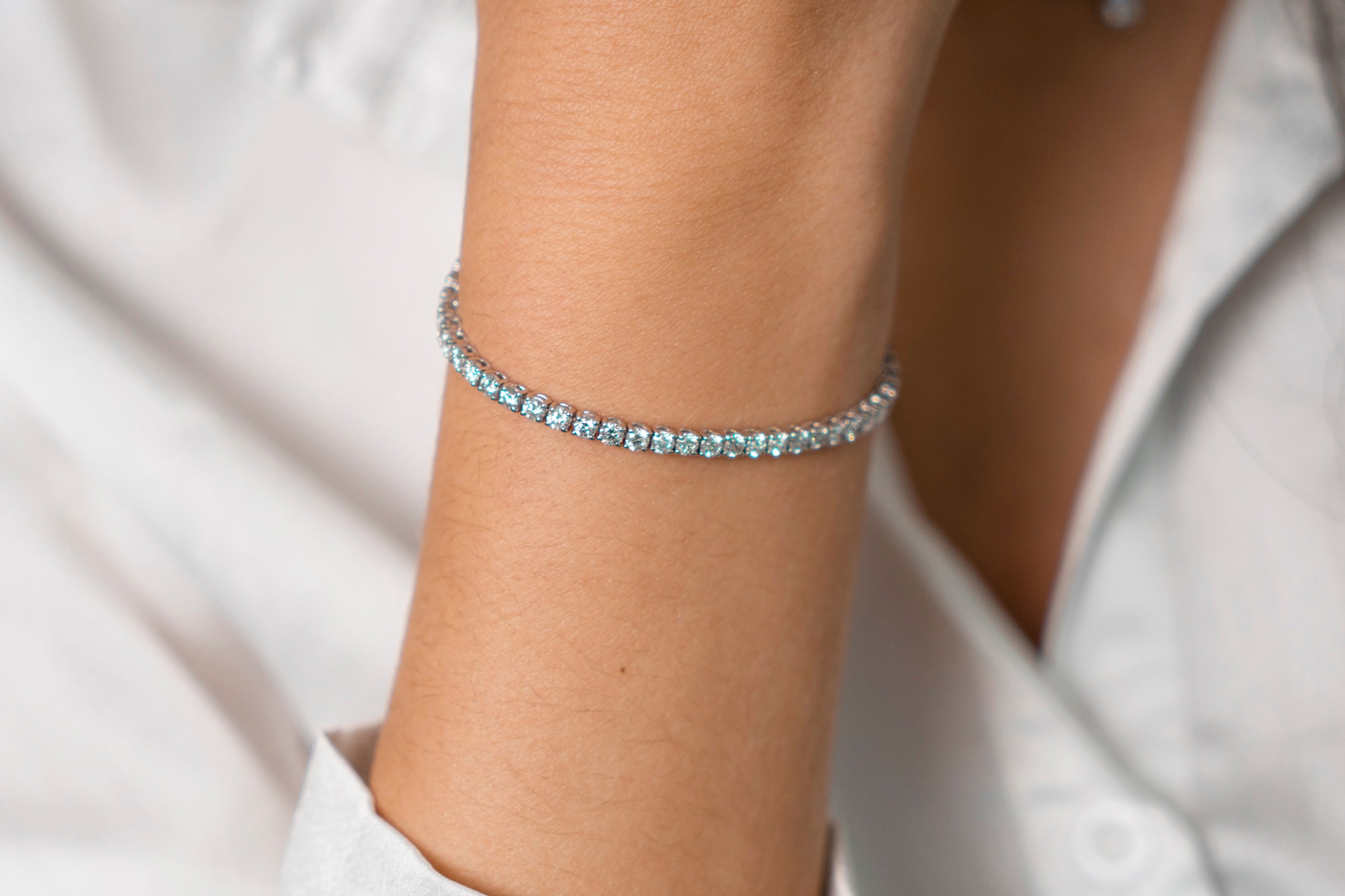 צמיד טניס 5 קראט