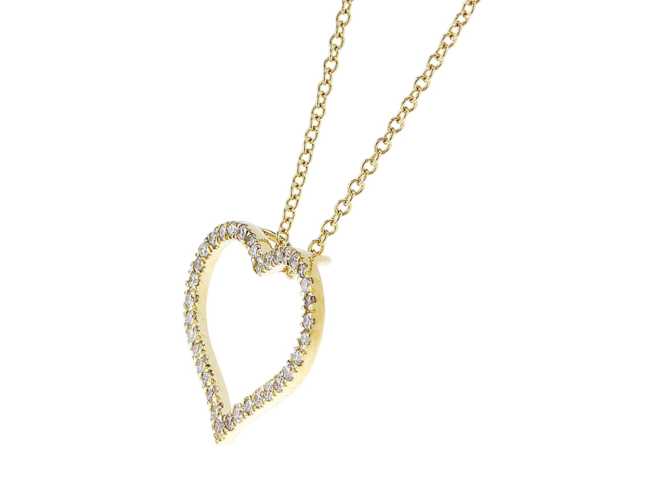 תליון לב פתוח