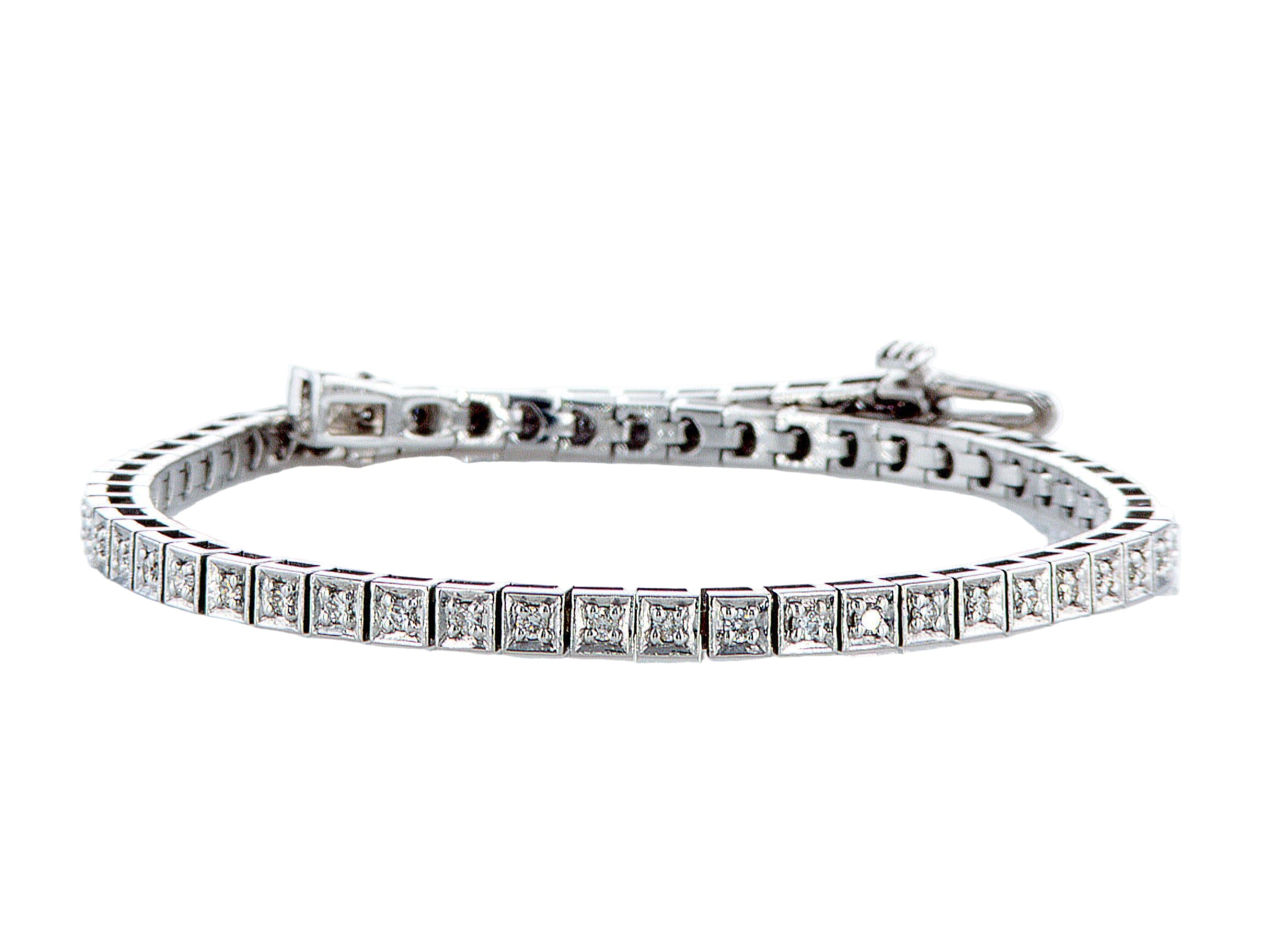 צמיד טניס שוקולד 1 קראט