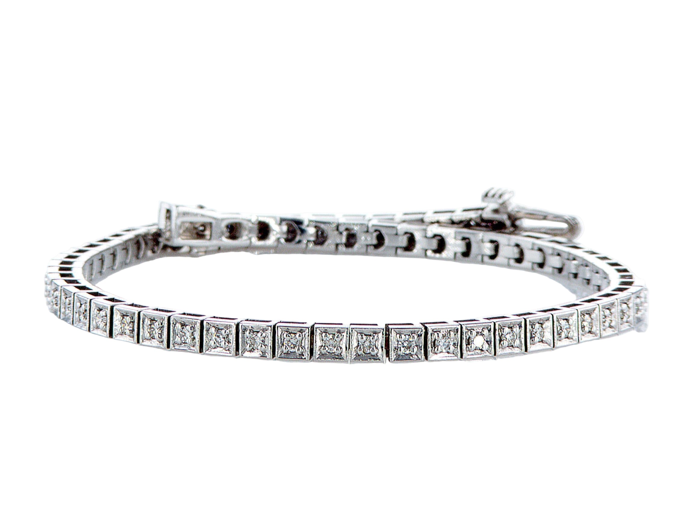 צמיד טניס שוקולד 0.90 קראט