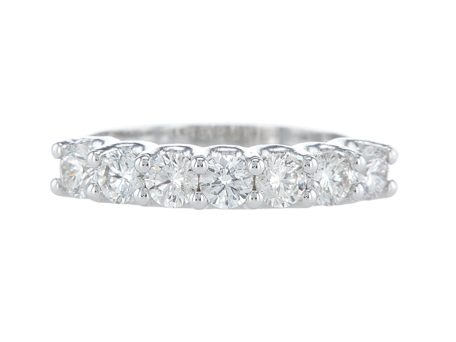 טבעת 7 יהלומים 0.70 קראט