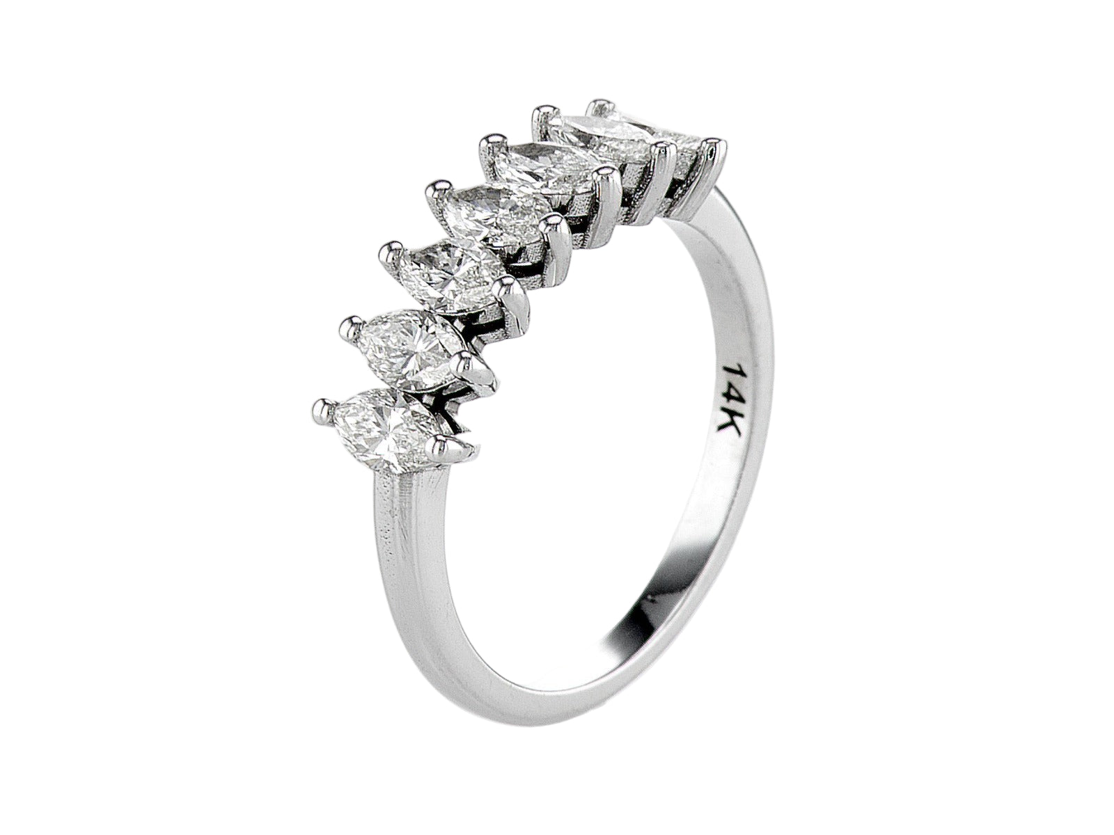 טבעת יהלומי מרקיזה